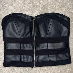 G by guess strapless tube top